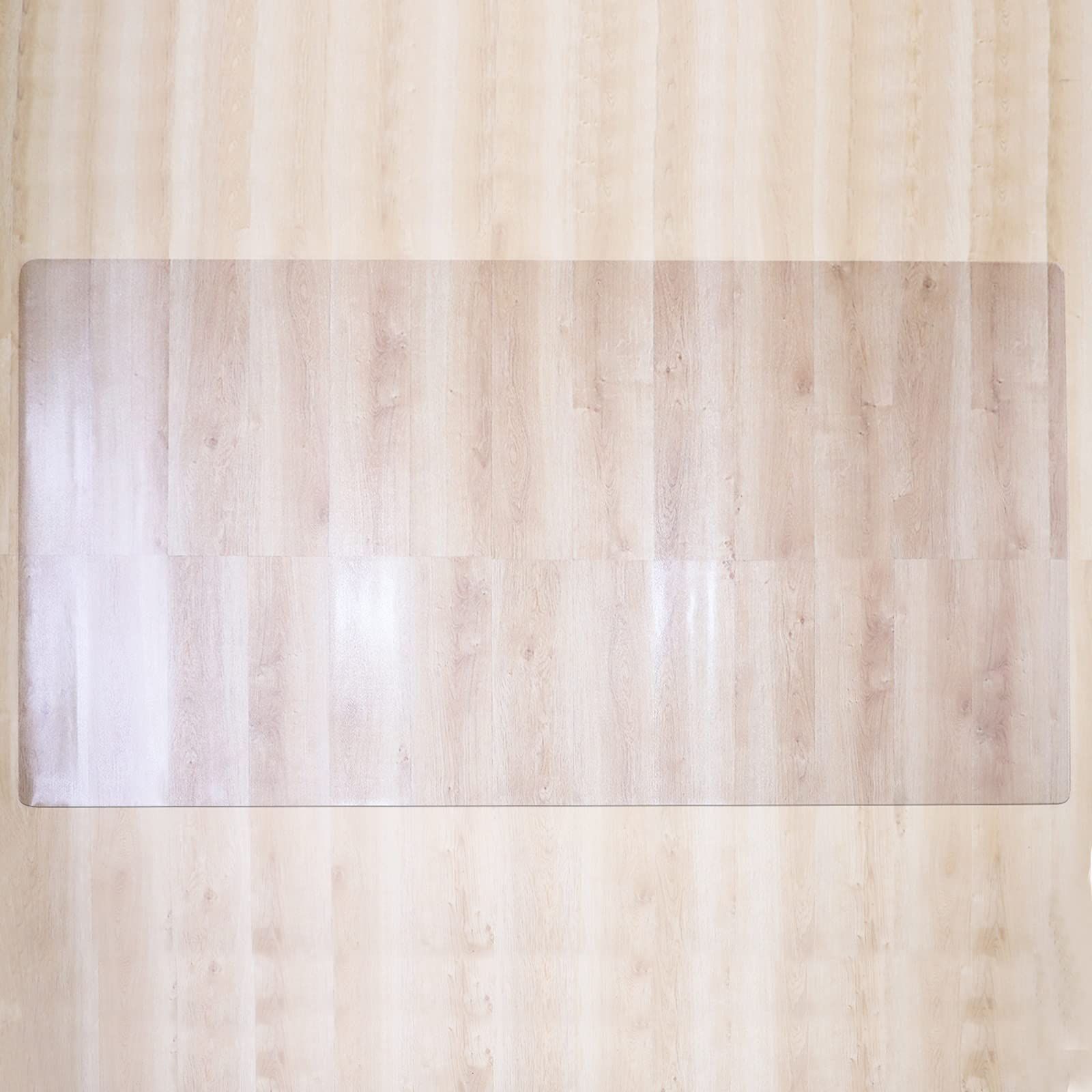 200×120cm 厚さ1.5mm チェアマット ソフト 透明 撥水 フロアマット 床保護 床暖房対応 汚れ防止 クリアマット お手入れ簡単 滑り止め 200*120cm
