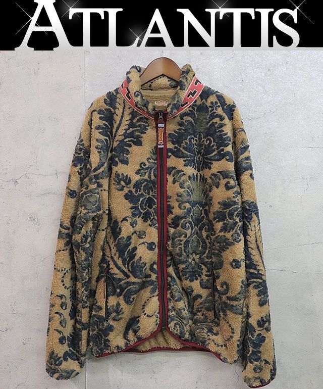 KAPITAL 銀座店 キャピタル Damask Fleece Zip Jacket フリース