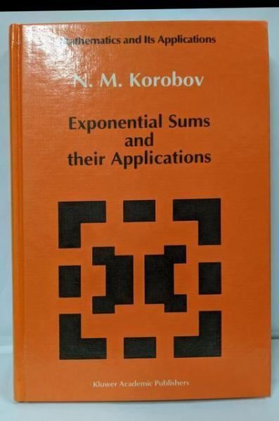 中古】【英語洋書】Exponential Sums and theirApplications