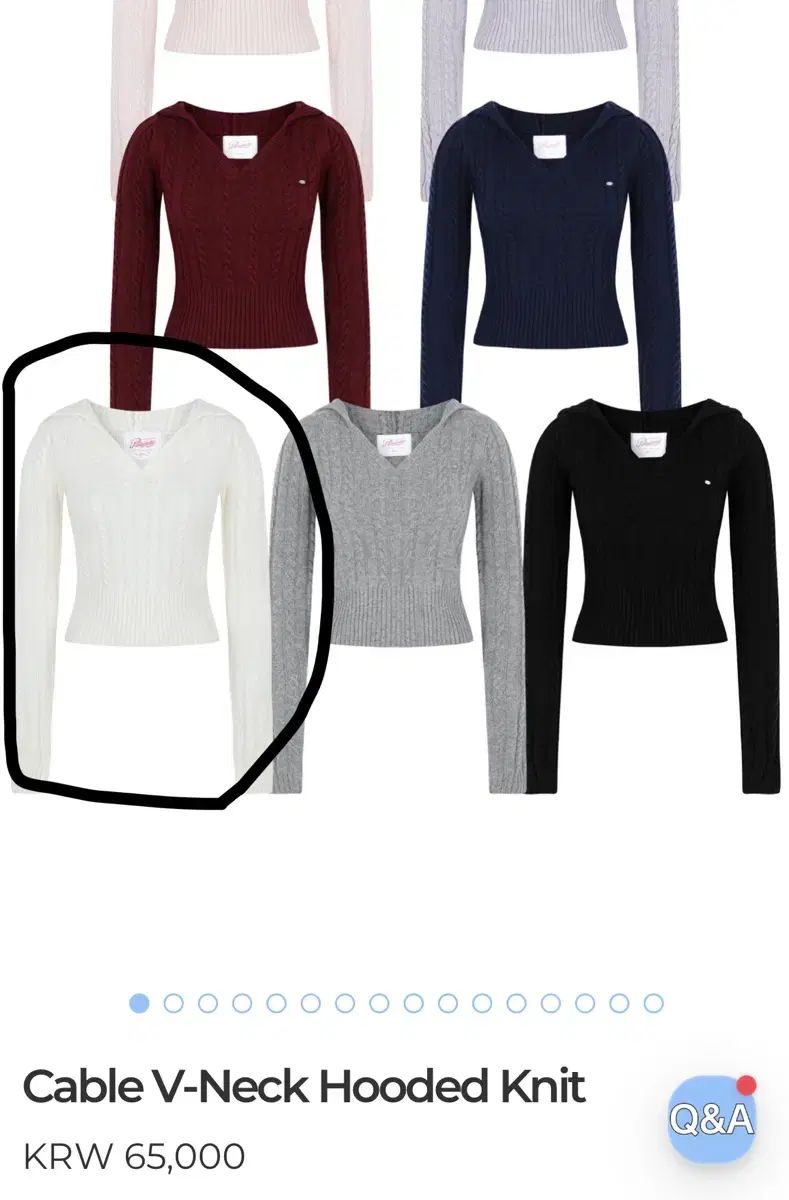 PALE JADE ペイルジェイド フード ニット