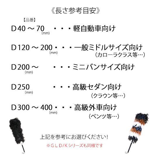 送料無料】Ｄ-100 全長100cm オーストリッチ 毛バタキ【黒】高級羽毛