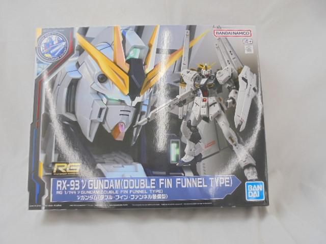 未組立 プラモデル GUNDAM SIDE-F RG 1|144 νガンダム ダブルフィン ファンネル装備型