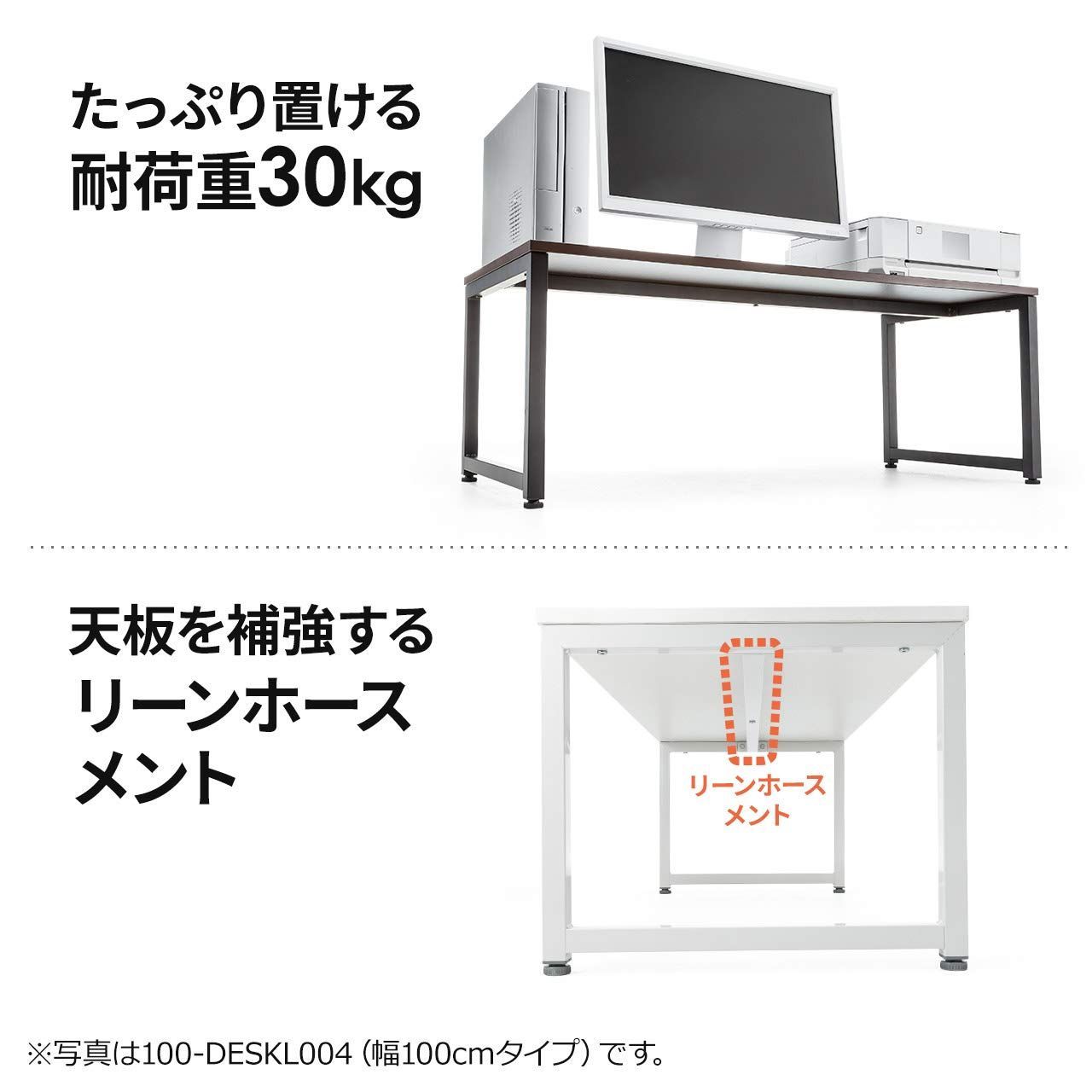 在庫セール】パソコンデスク ロータイプ 組み立て簡単 耐荷重30kg