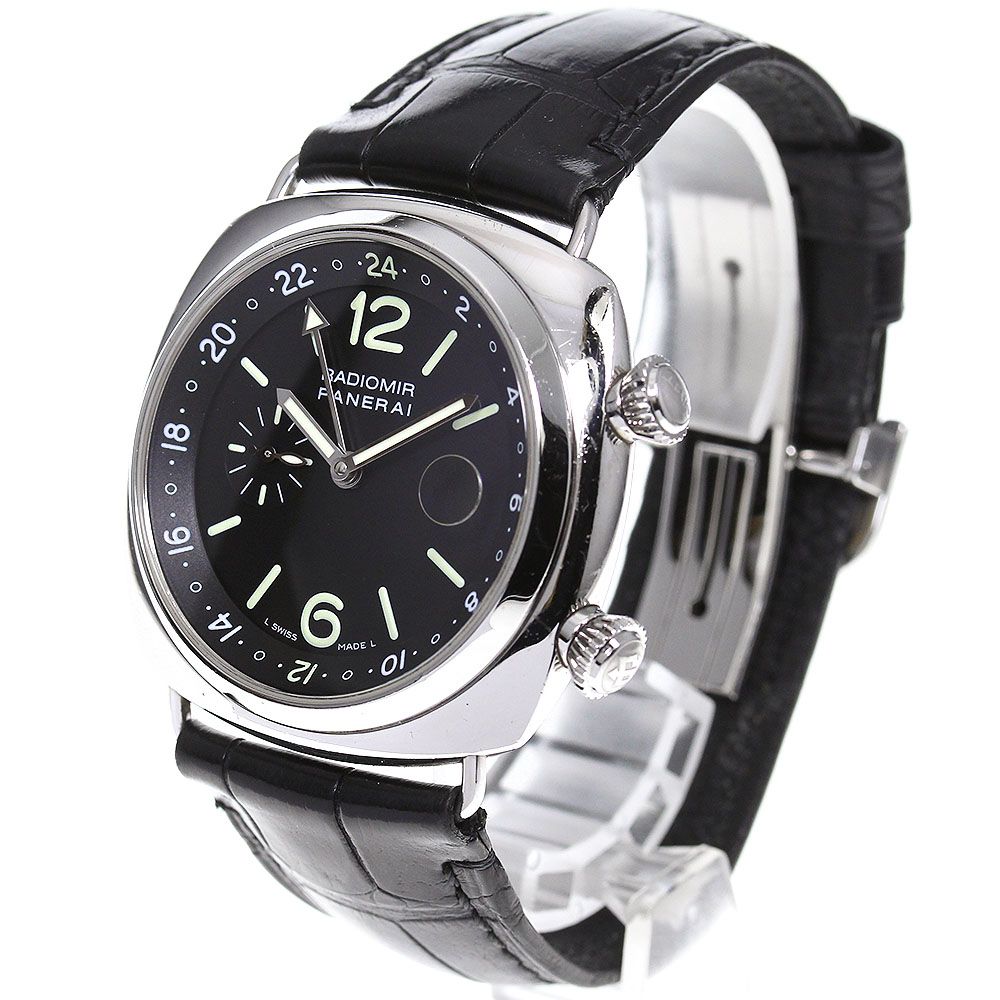 パネライ PANERAI PAM00184 ラジオミール GMT 自動巻き メンズ _741223-silversky-lifesciences.com