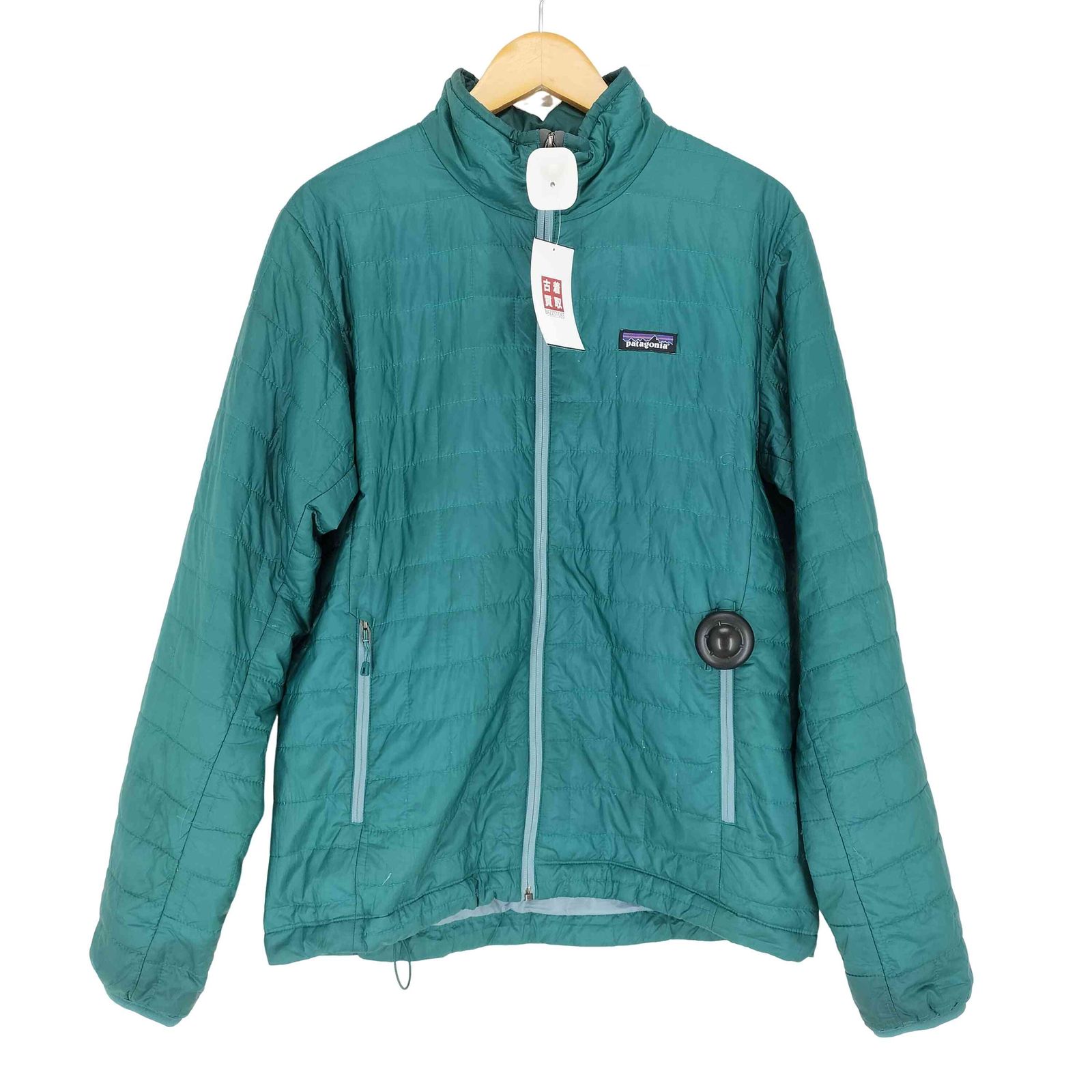 patagonia ナノパフジャケット 水色 XL 古着 patagonia ナノパフジャケット 水色 XL 古着