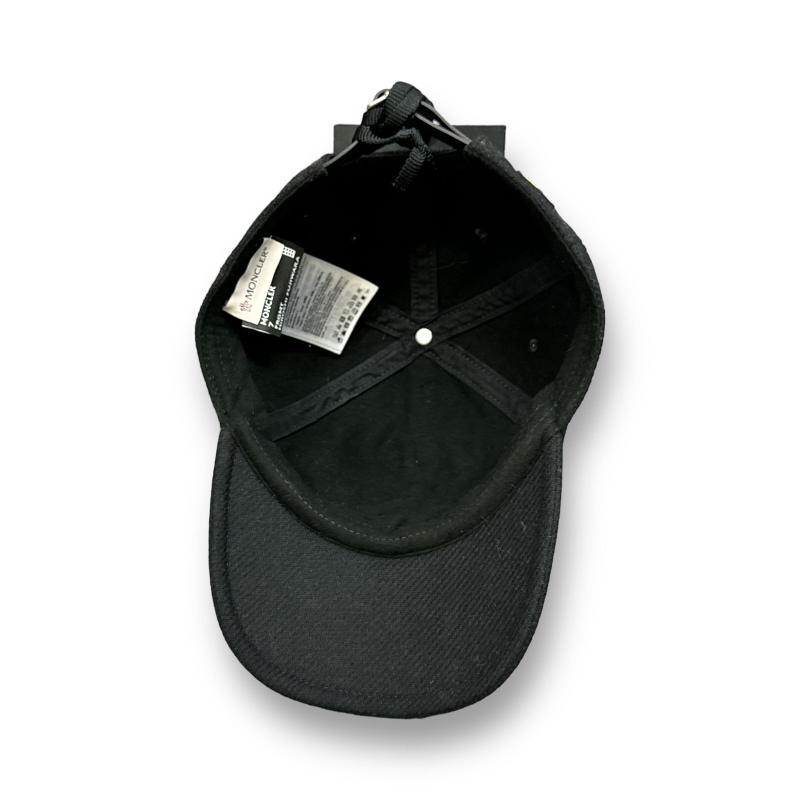 定価58300円 7 MONCLER Fragment Hiroshi Fujiwara BASEBALL CAP