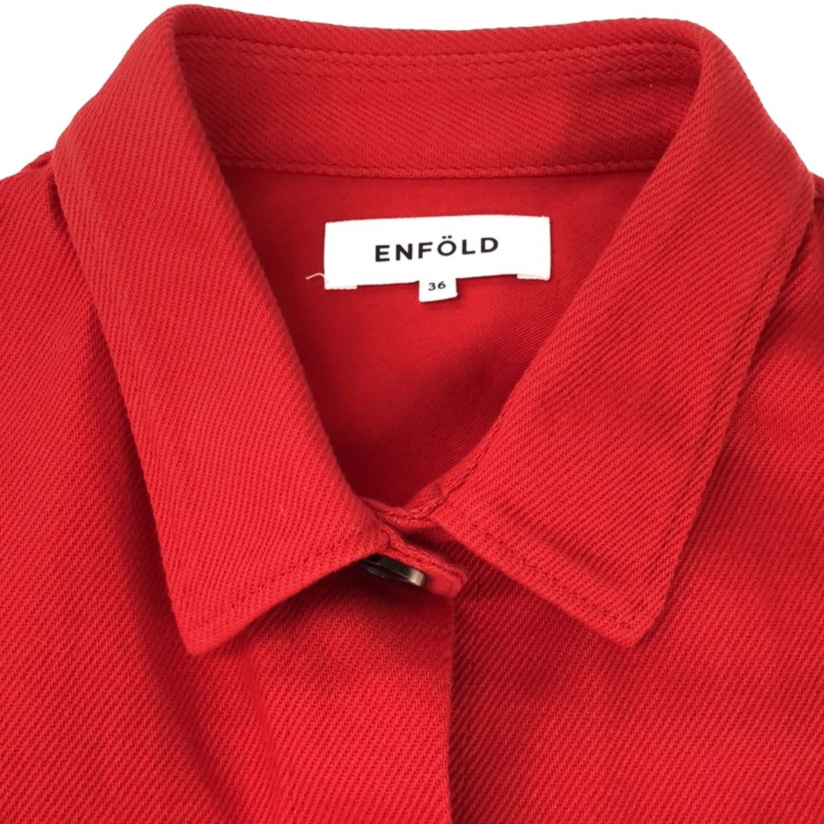 ENFOLD エンフォルド 21SS シャツジャケット 300ES230-0620