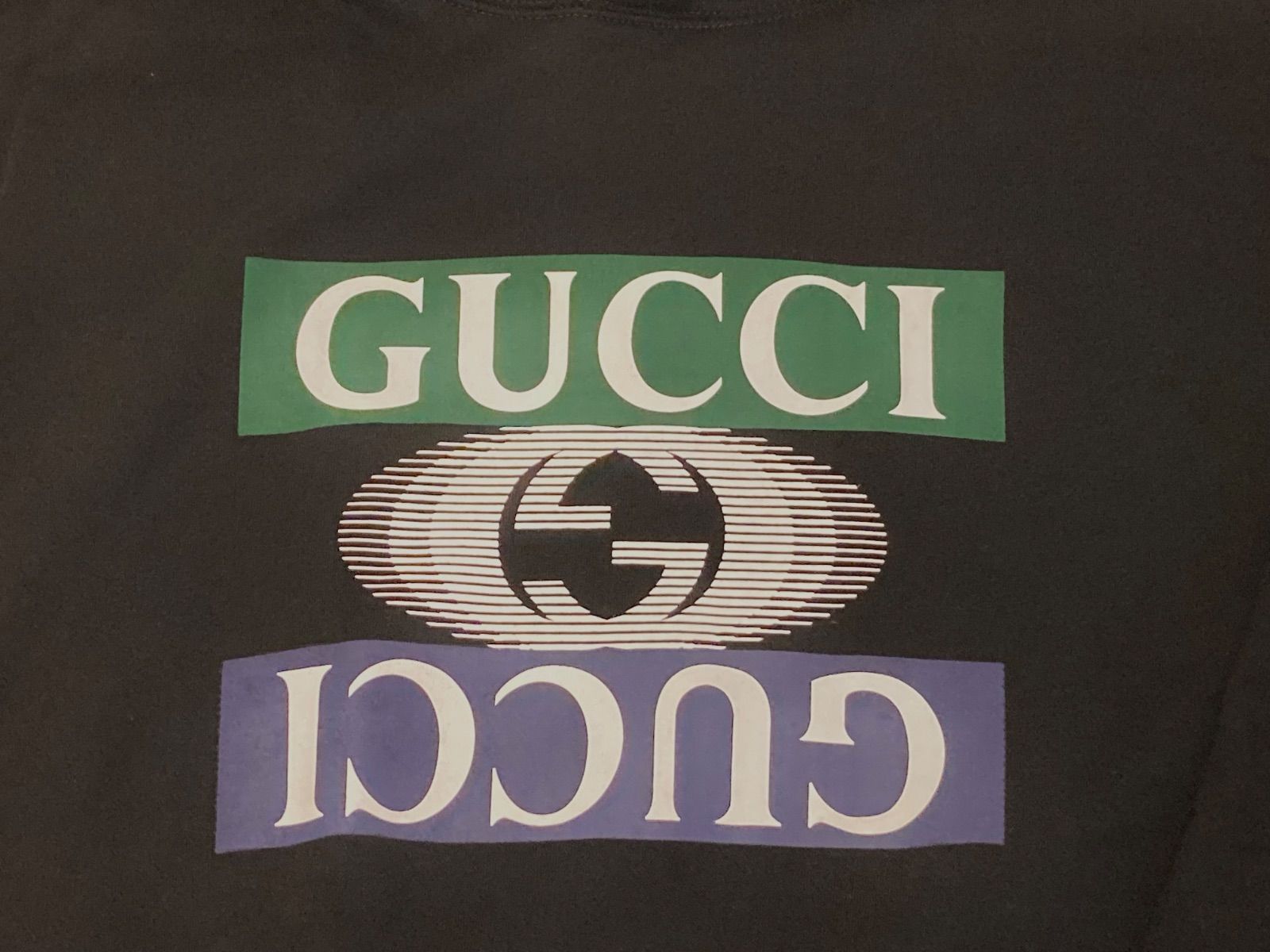 GUCCI ロゴ刺繍 フーデッドショートスリーブパーカー M GUCCI ロゴ刺繍 フーデッドショートスリーブパーカー M - メルカリ