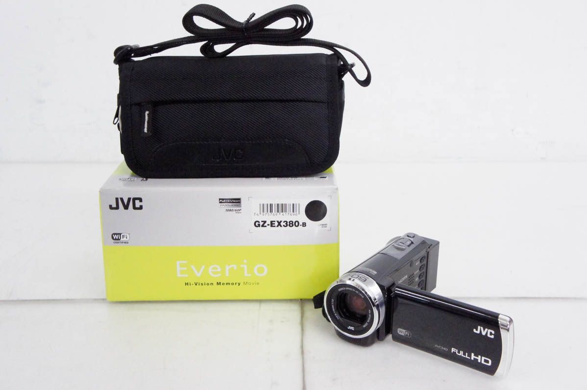 【中古】JVC Victorビクター デジタルムービー エブリオEverio GZ-EX380 32GB内蔵 ビデオカメラ 中古】JVC Victorビクター デジタルムービー エブリオEverio GZ
