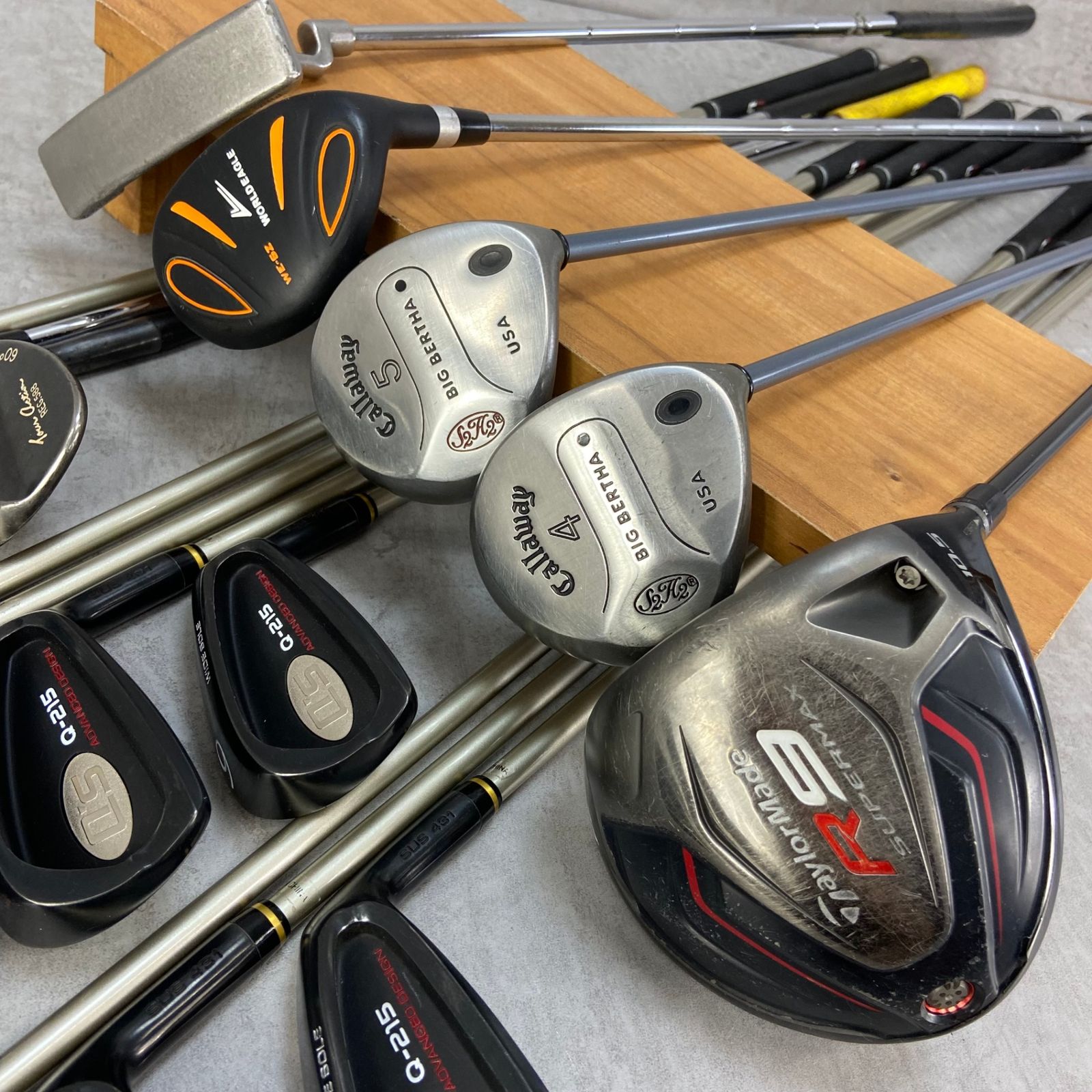 TaylorMade テーラーメイド Callaway キャロウェイ メンズゴルフ15本セット 右利き用 キャディバッグ 初心者おすすめ 入門用 -  メルカリ