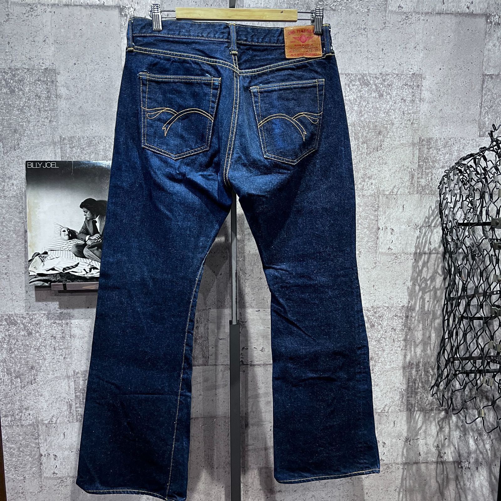 FLATHEAD 3007ブーツカットデニム W34 極美品 フラットヘッド ブーツカット デニム 3007 W34 ジーンズ