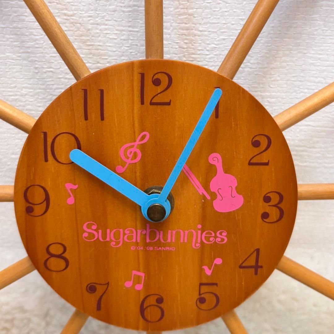 シュガーバニーズ　壁掛け時計　勢揃い　激レア　サンリオ シュガーバニーズ 壁掛け時計 勢揃い 激レア サンリオ - メルカリ