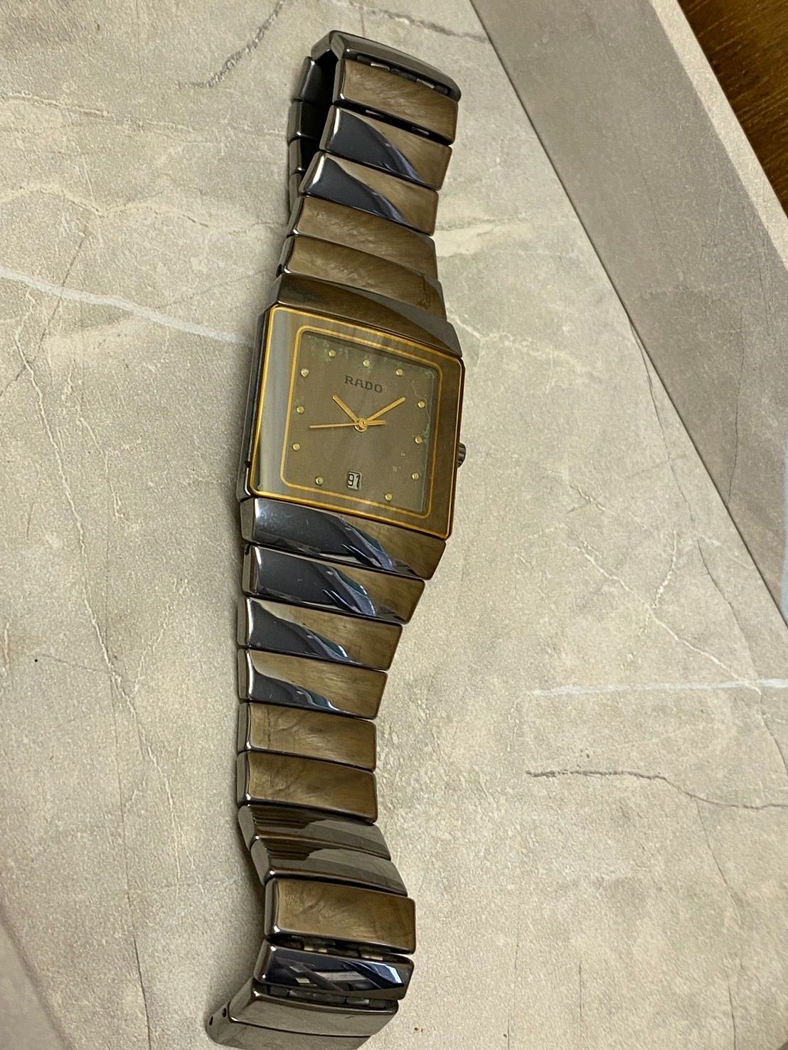 I12624 RADO ダイアスター 時計 152.0332.3 不動 不動 ラドー ダイアスター クォーツ ユニセックス 152.0332.3