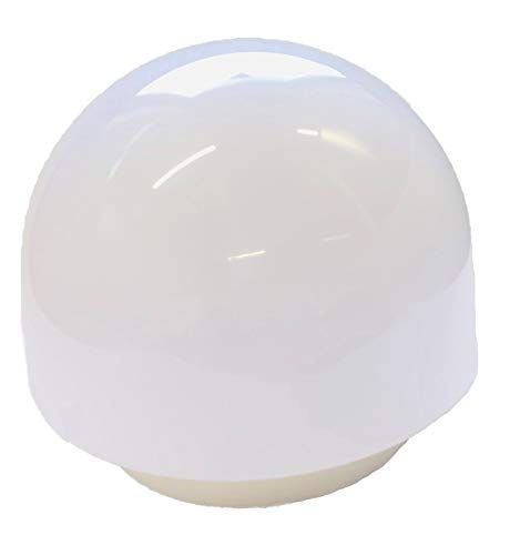 浴室用照明 器具一式セット半球型CXグローブ LED電球色ランプ付き LS10009