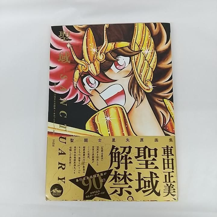 東店4-2176-2509 聖闘士星矢30周年記念画集 聖域 ―SANCTUARY― 帯付き