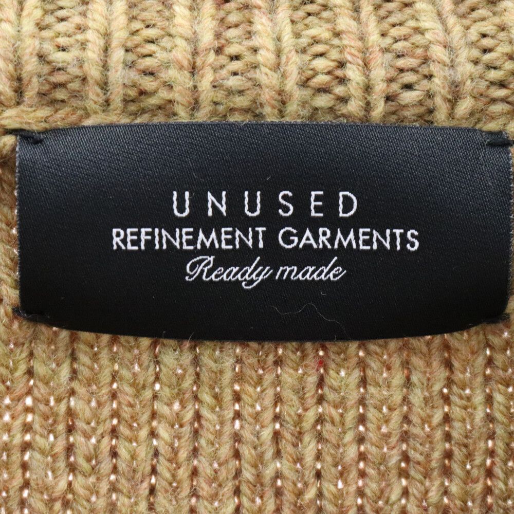UNUSED (アンユーズド) Half zip sweater US2365 ハーフジップ UNUSED (アンユーズド) Half zip sweater US2365 ハーフジップ