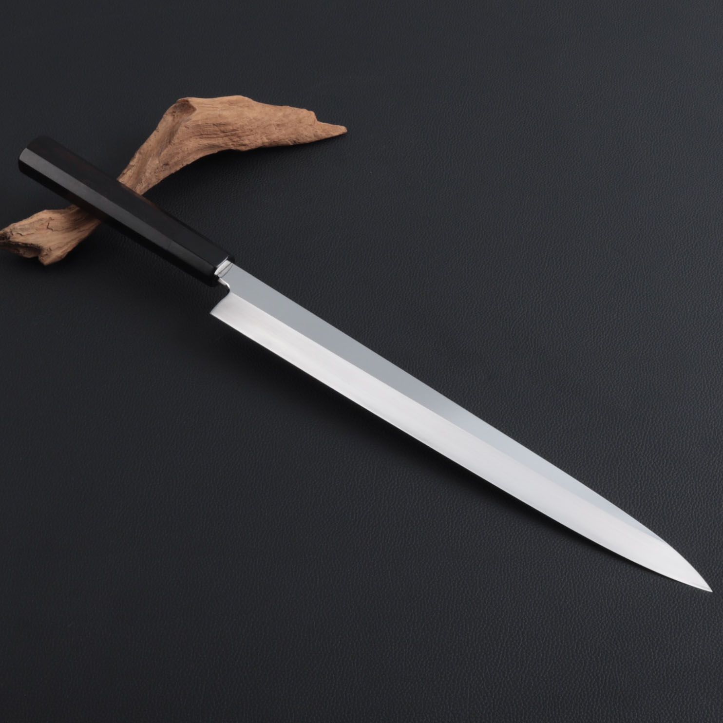 あずま様ご依頼品：柳刃包丁 尺一（刃渡り330mm）通常鏡面仕上げ 刃