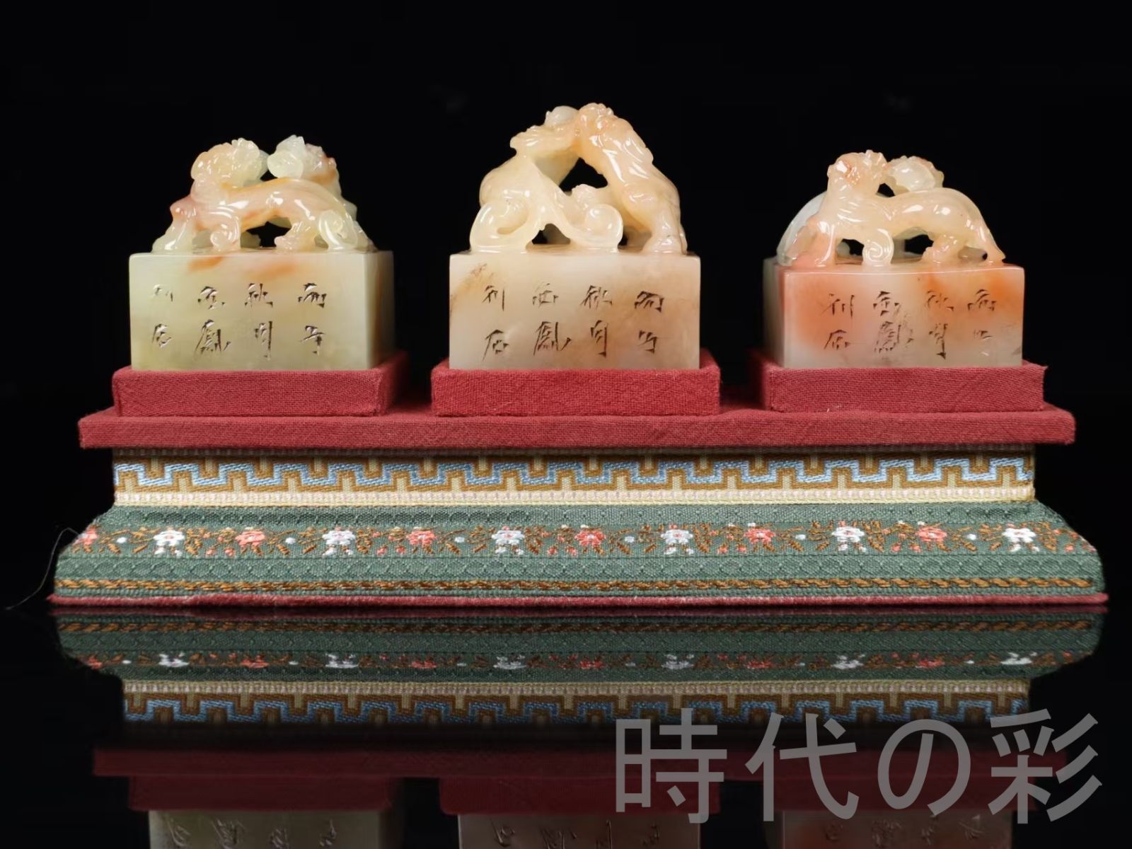 極彩色 金色 欄間 古美術 時代彫刻 建具部材 #842 極彩色 金色 欄間 古