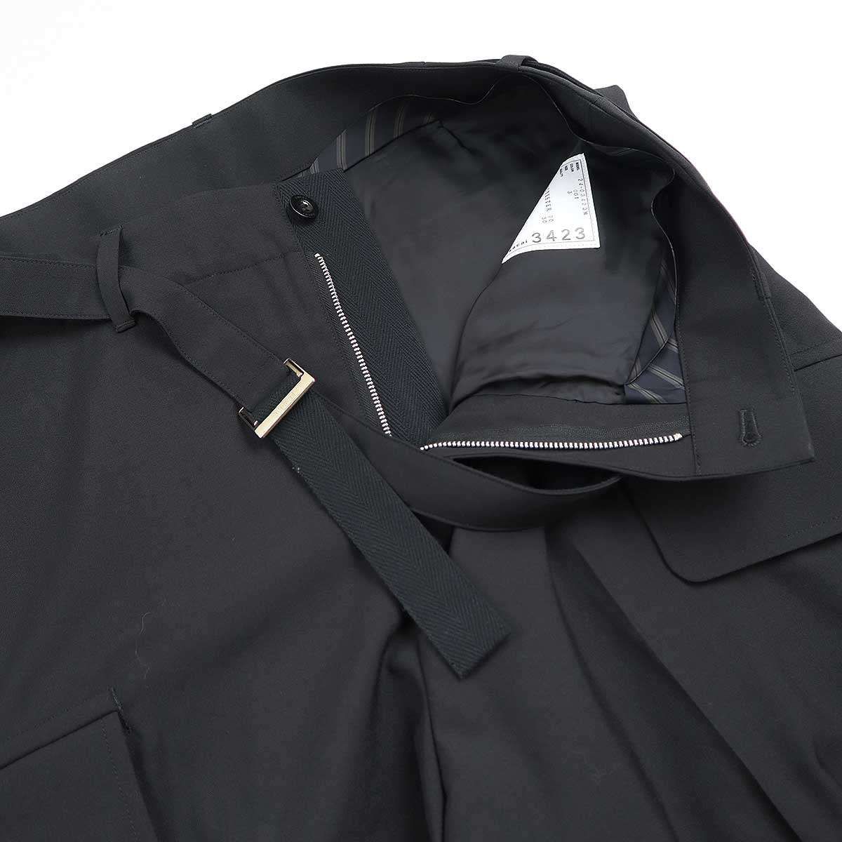 sacai サカイ 24AW Suiting Pants スーチングカーゴパンツ 24-03423M 