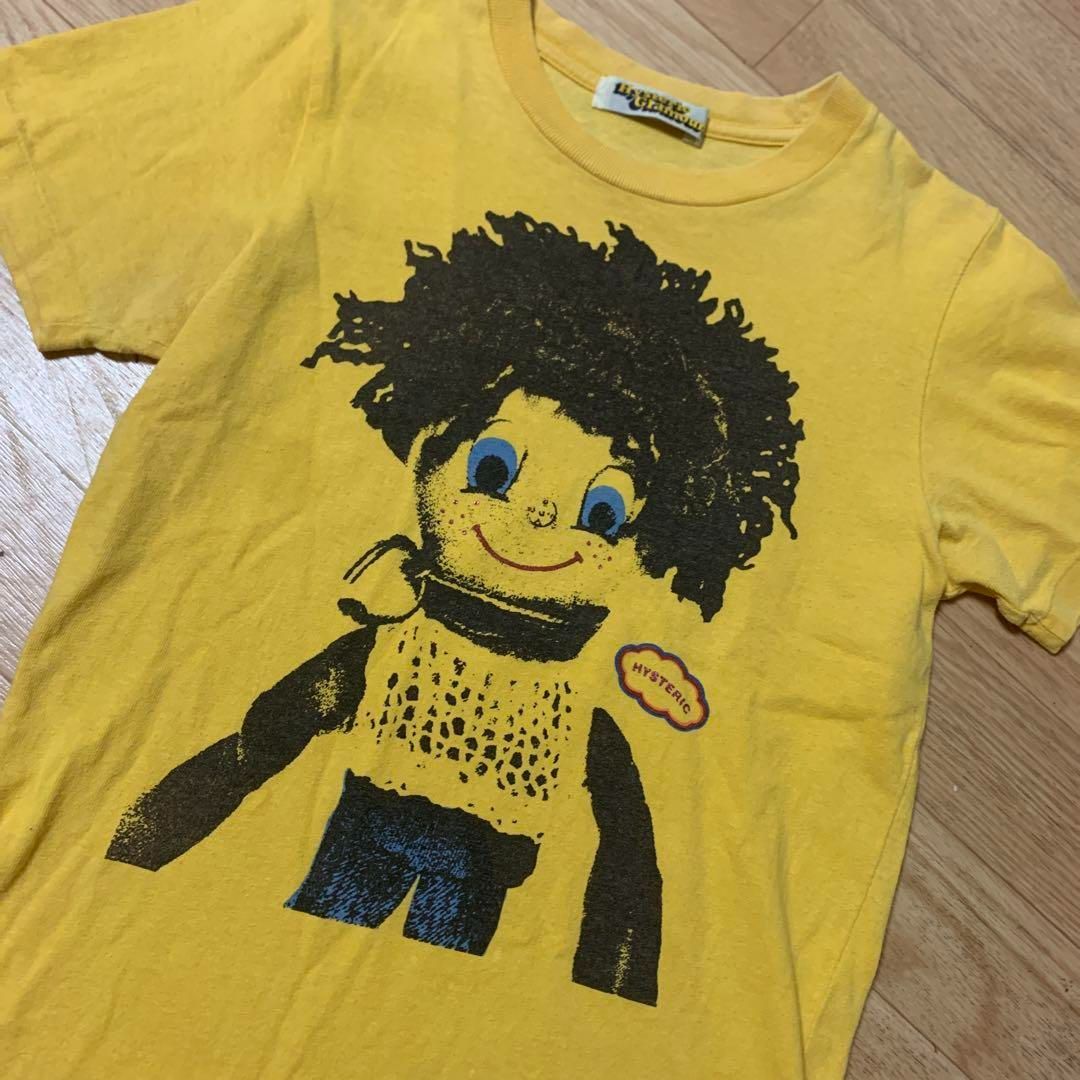 90s HYSTERIC GLAMOUR ヒッピードール Tシャツ 山本ヨーコ HYSTERIC GLAMOUR ヒッピードール Tシャツ 90s 山本ヨーコ