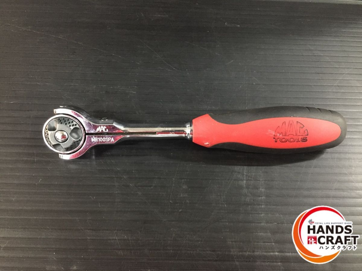 ▽MACTOOLS MR100SPA 1/4スイベルラチェット【中古】 - メルカリ