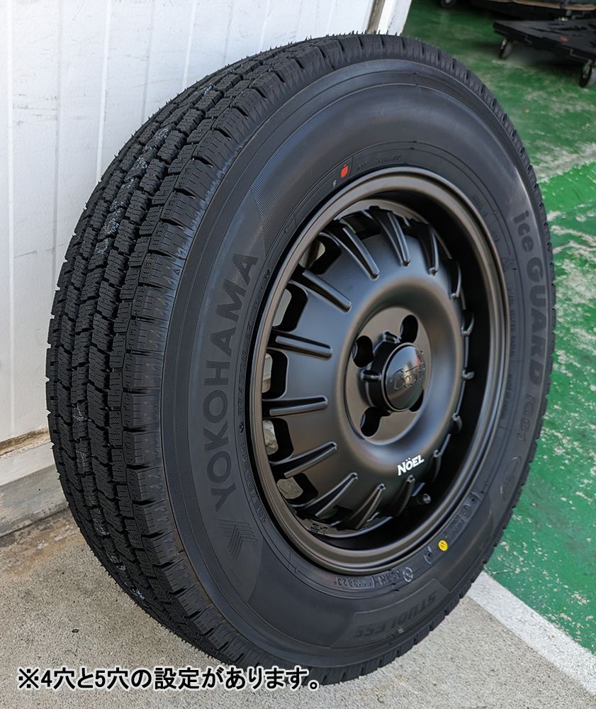 14インチ 冬の備えに スタッドレスタイヤホイールセット NV200