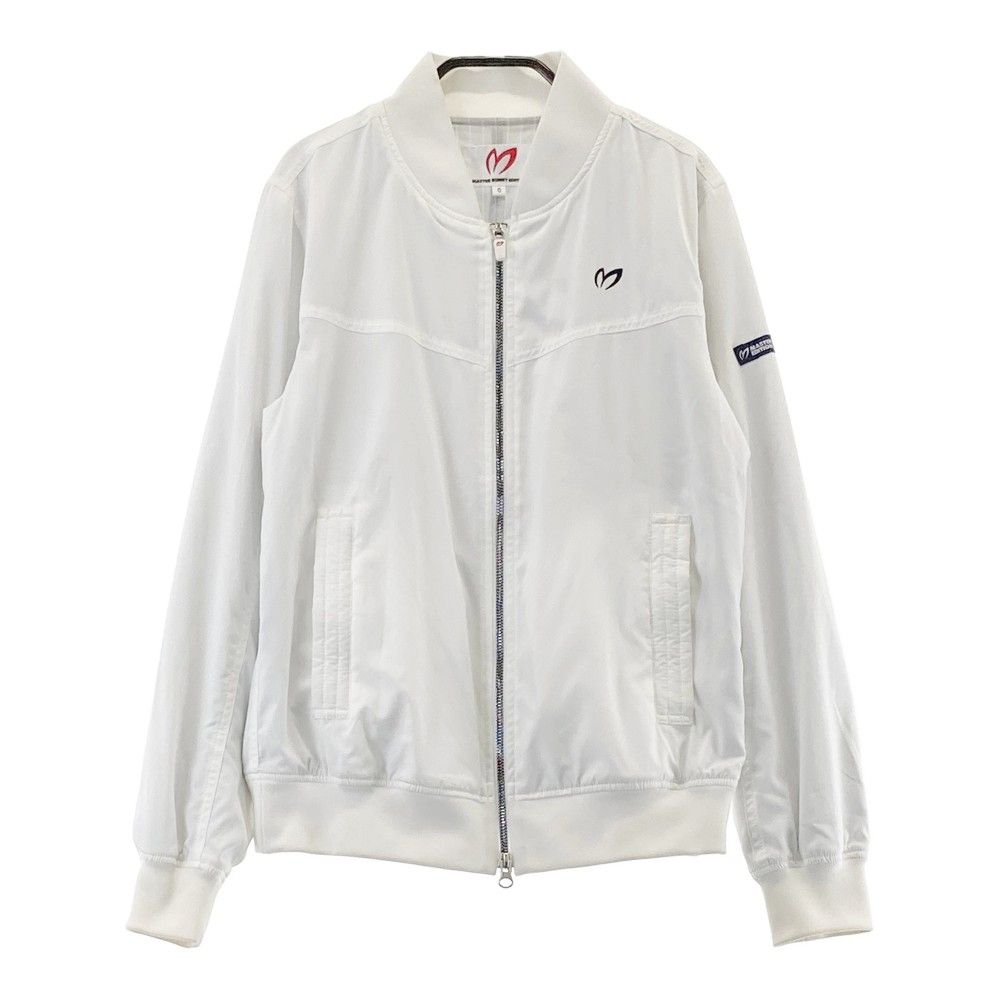 MASTER BUNNY EDITION ホワイト ジップブルゾンサイズ0