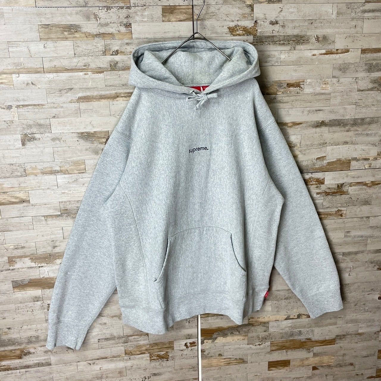 02932【定番モデル】シュプリーム(Supreme) ☆センター刺繍マイクロ