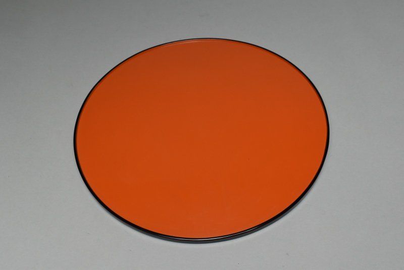 品質保証で、高速配送！ 蔵A4732a 東大寺 二月堂 練行衆盤写 日の丸盆 塗師 北村久一