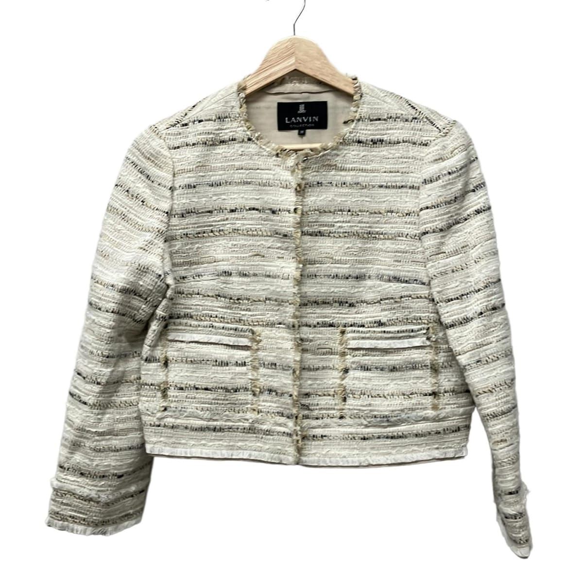 lanvin ジャケット　サイズ38 LANVIN COLLECTION - ｻｲｽﾞ38 デザインジャケットの通販 by
