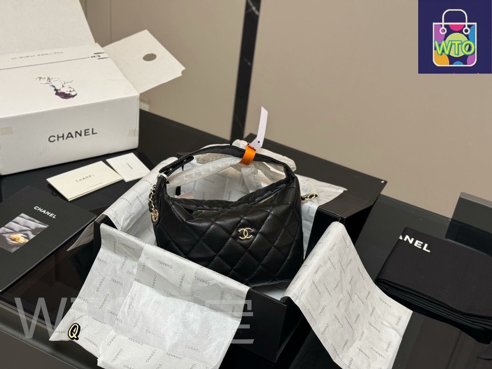 今日特価】Chanel Hobo Bag シャネル ホーボーバッグ-WTO輸入3