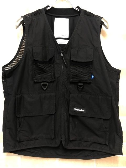 中古】 LIBERAIDERS リベレイダース UTILITY VEST 710072201 ブラック