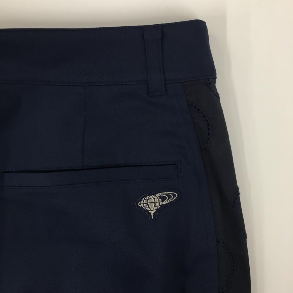 新品未使用　BEAMS GOLF レディース スカート M ネイビー 超美品】ビームスゴルフ スカート ネイビー サイド切替素材 レディース