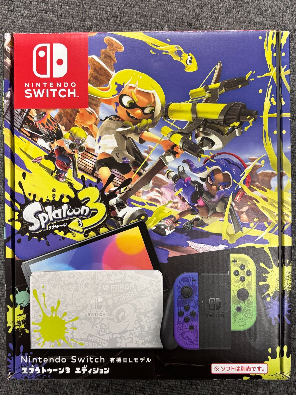 Nintendo Switch 有機ELモデル スプラトゥーン3エディション 管理番号 N05311853