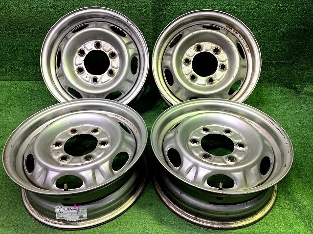 日産 NISSAN 日産純正 VWME25 キャラバン 15ｲﾝﾁ 5.5J 6穴 4本 139.7