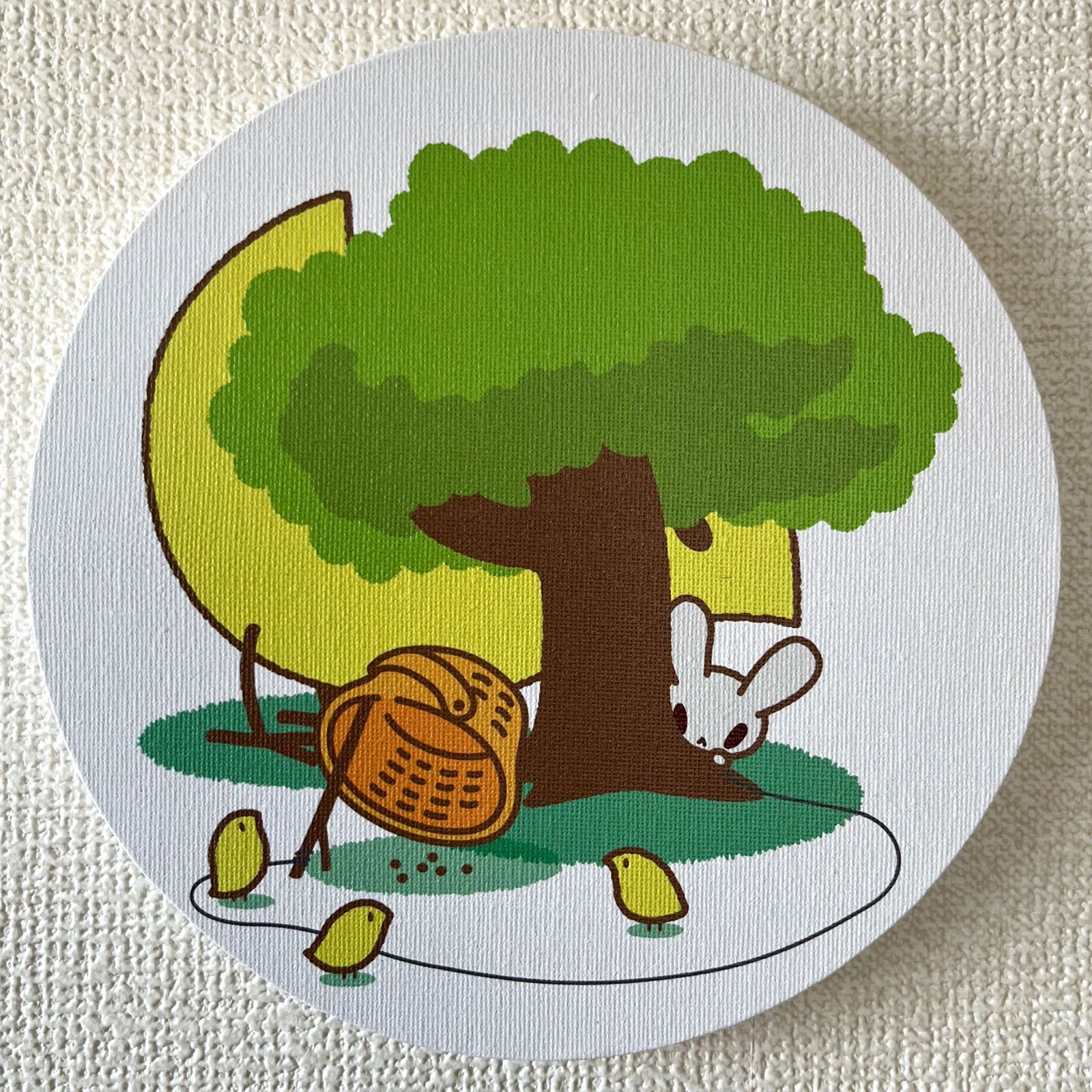 キャンバスアート 捕まえちゃうぞ ひごみお