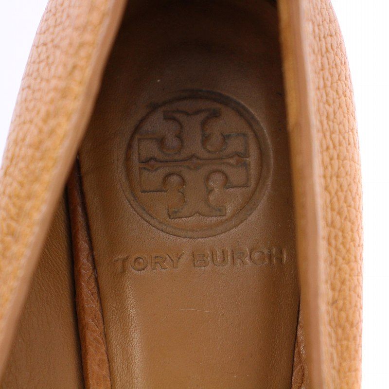 美品✨【トリーバーチ】ウェッジソール オープントゥ パンプス サンダル チャーム 2025年最新】Tory Burch つま先：オープントゥ レディース