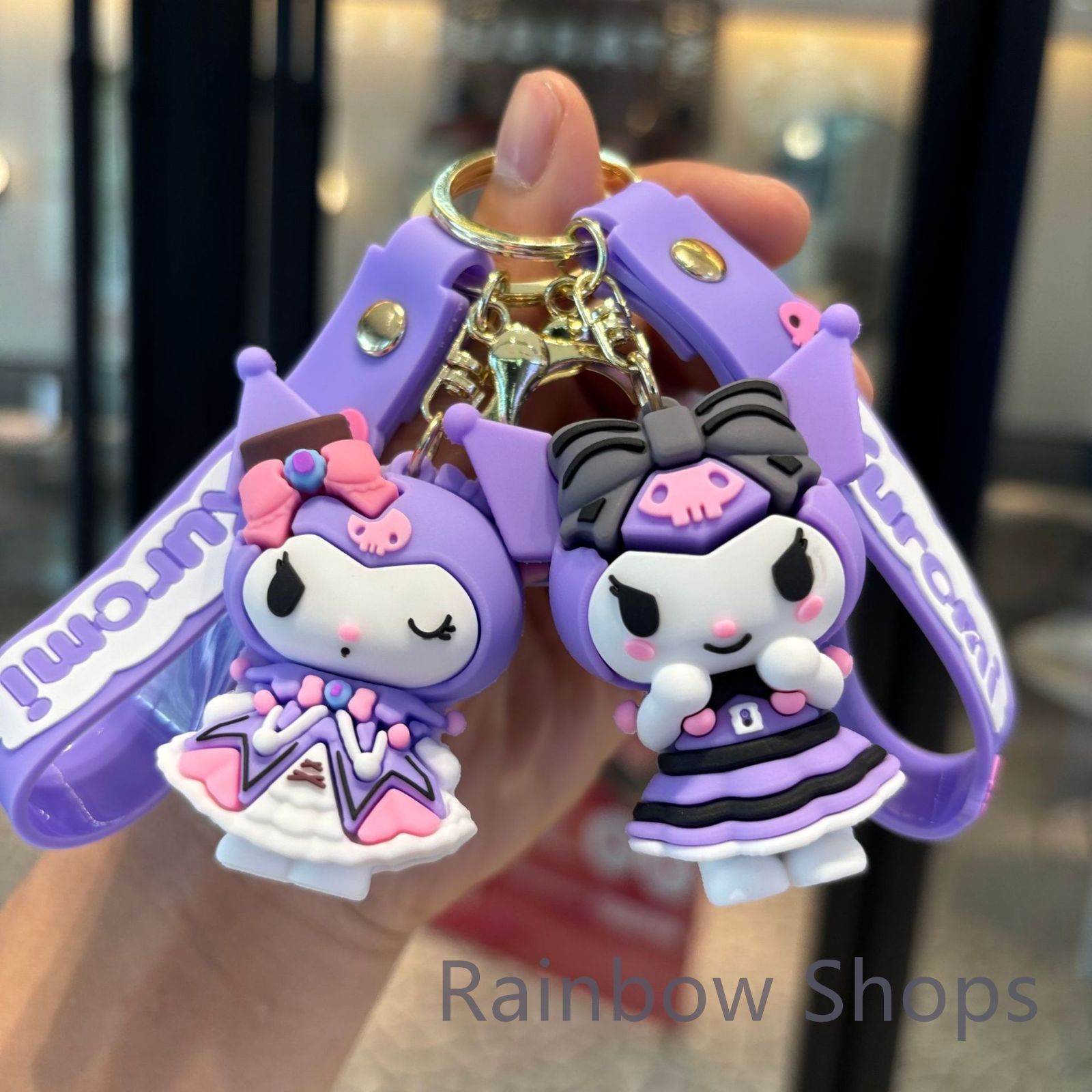 新品未使用】クロミキーホルダー☆かわいいPVC人形アクセサリー