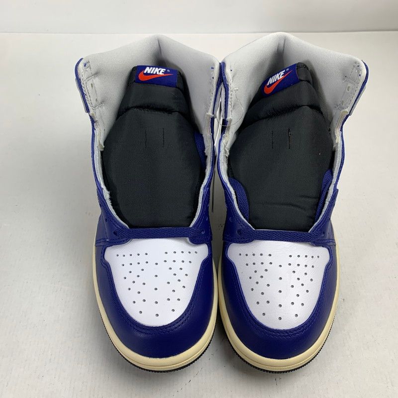 NIKE DZ5485-100 AIR JORDAN 1 HIGH OG RARE AIR ”DEEP ROYAL BLUE スニーカー 靴 ナイキ 160-251023-st-22-fuz