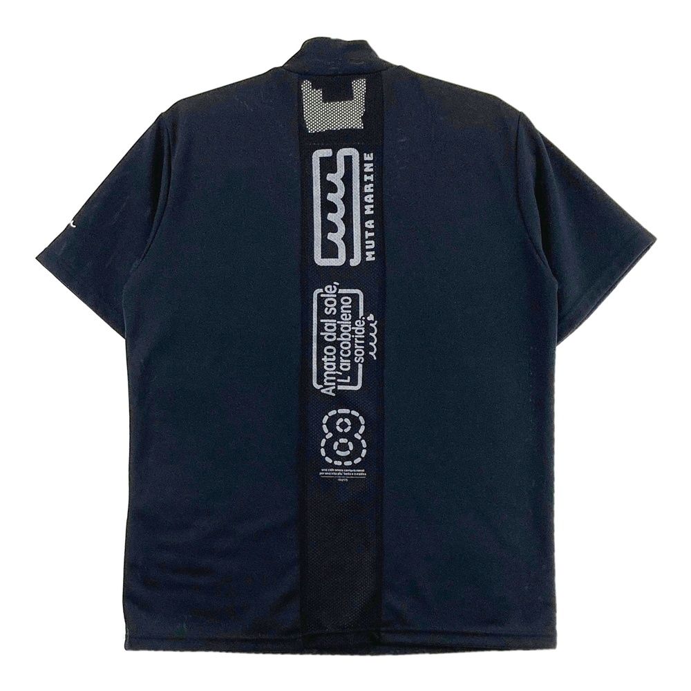 新品】ムータマリン ゴルフ ハーフジップ 半袖シャツ メンズMサイズ