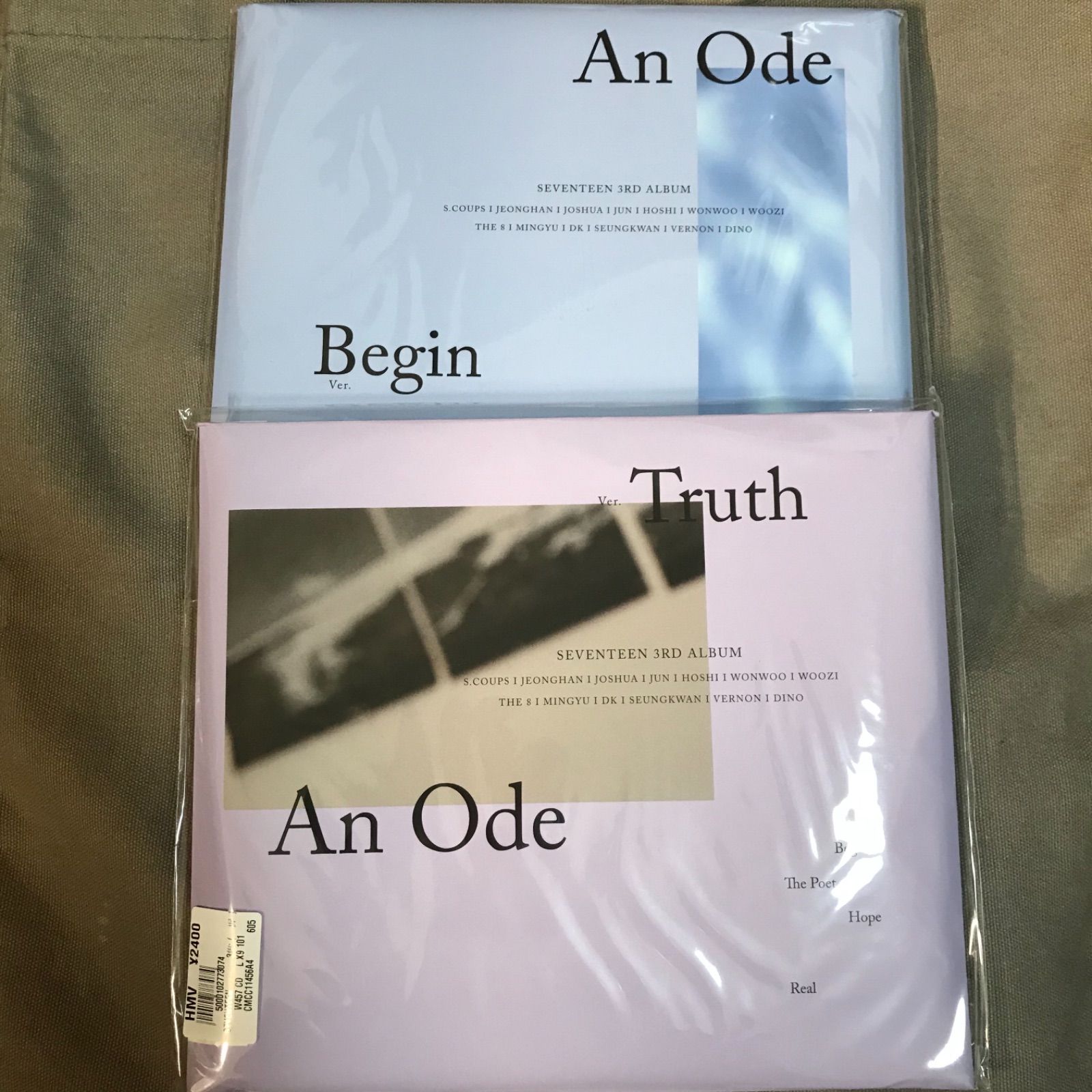 SEVENTEEN An Ode Truth Begin CD 新品未開封 - メルカリ