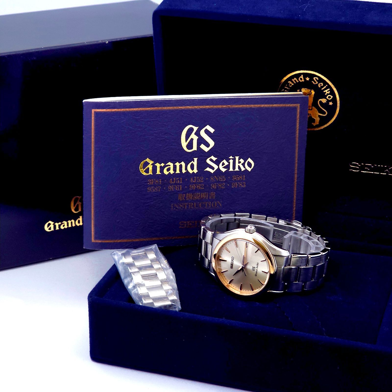 ☆良品 Grand Seiko グランドセイコー GS 9F61-0A20 QZ 動作品 18KT+SS 