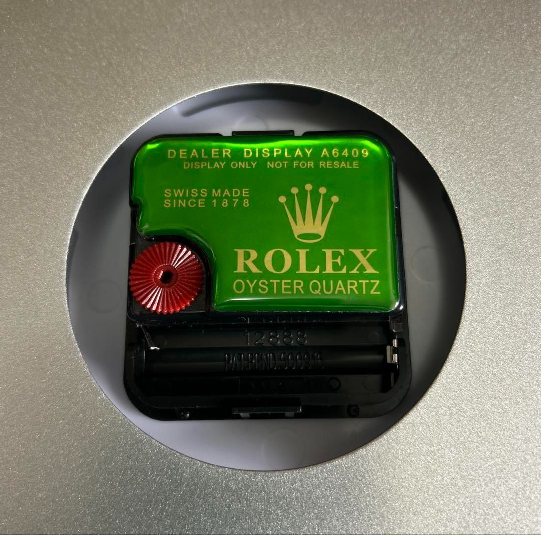 海外販促用 ROLEX ロレックス デイトジャスト大型掛け時計