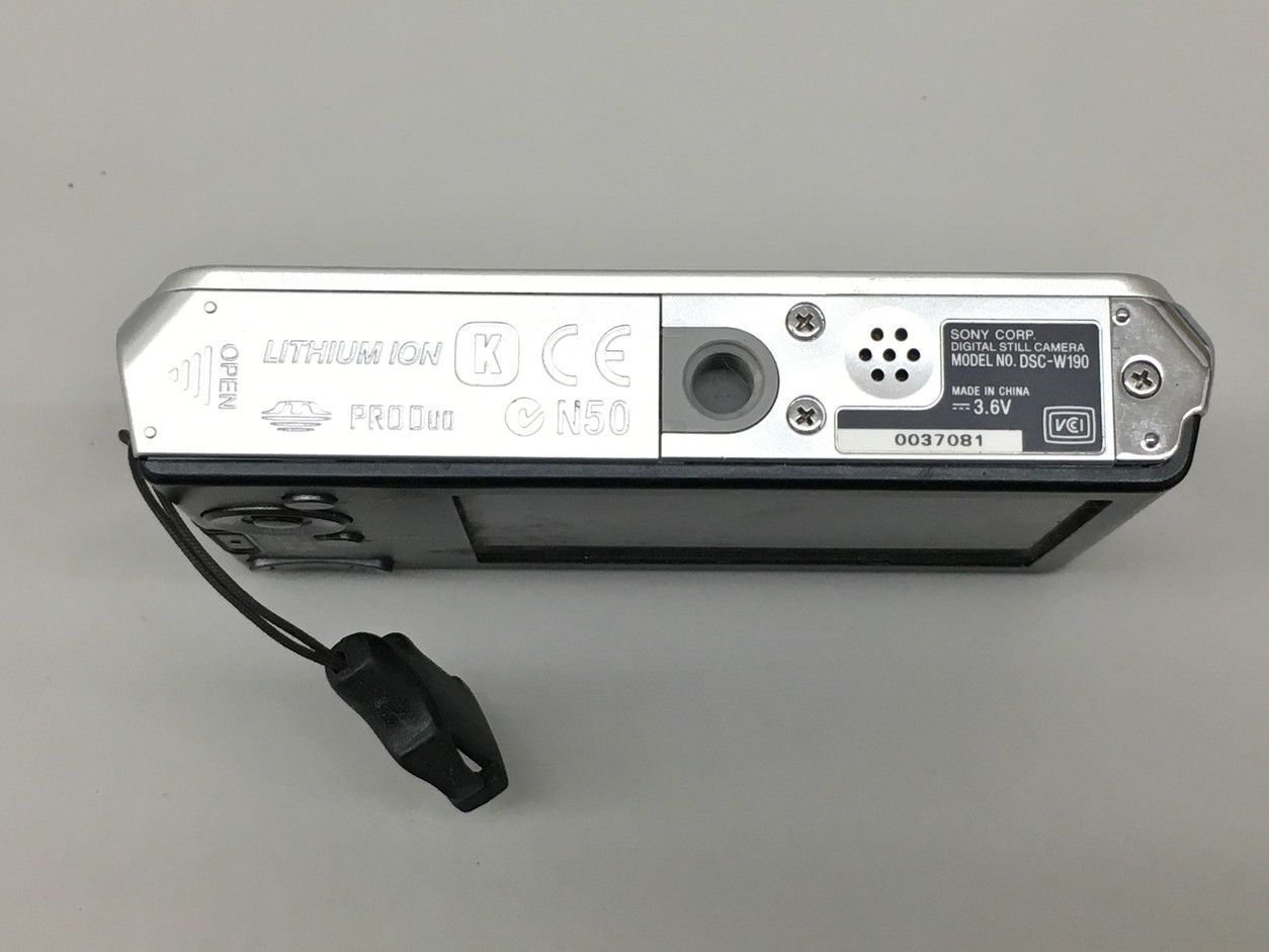 コンパクトデジタルカメラ Cyber-shot DSC-W190 ソニー SONY 1210万