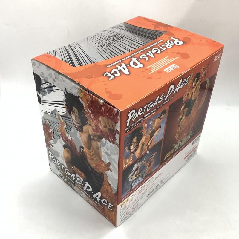 中古】開封)フィギュアーツZERO ワンピース ﾎﾟｰﾄｶﾞｽ・D・ｴｰｽ -白