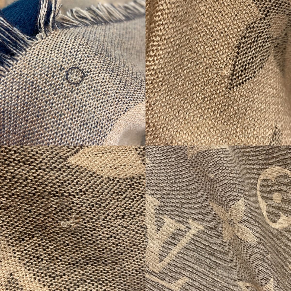 LOUIS VUITTON ルイヴィトン ショール・モノグラム ジャイアント