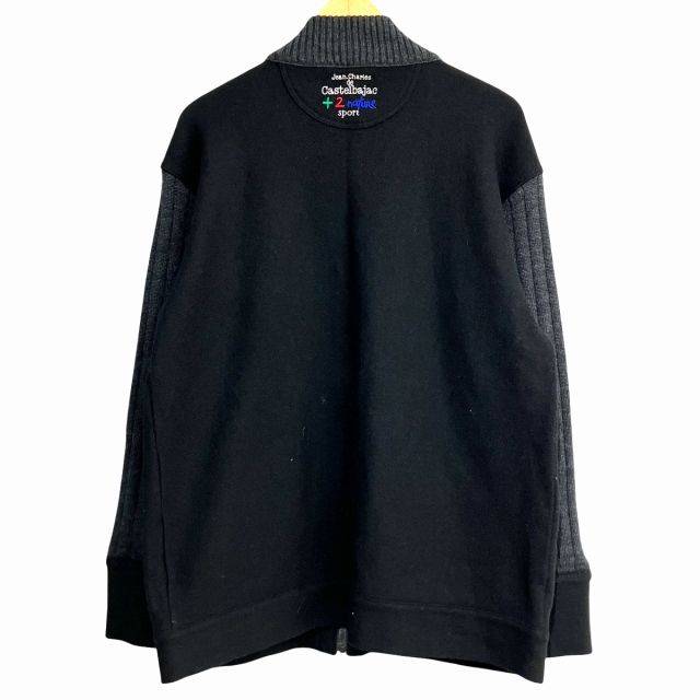 カステルバジャック CASTELBAJAC ニットジャケット ブルゾン ジップ 