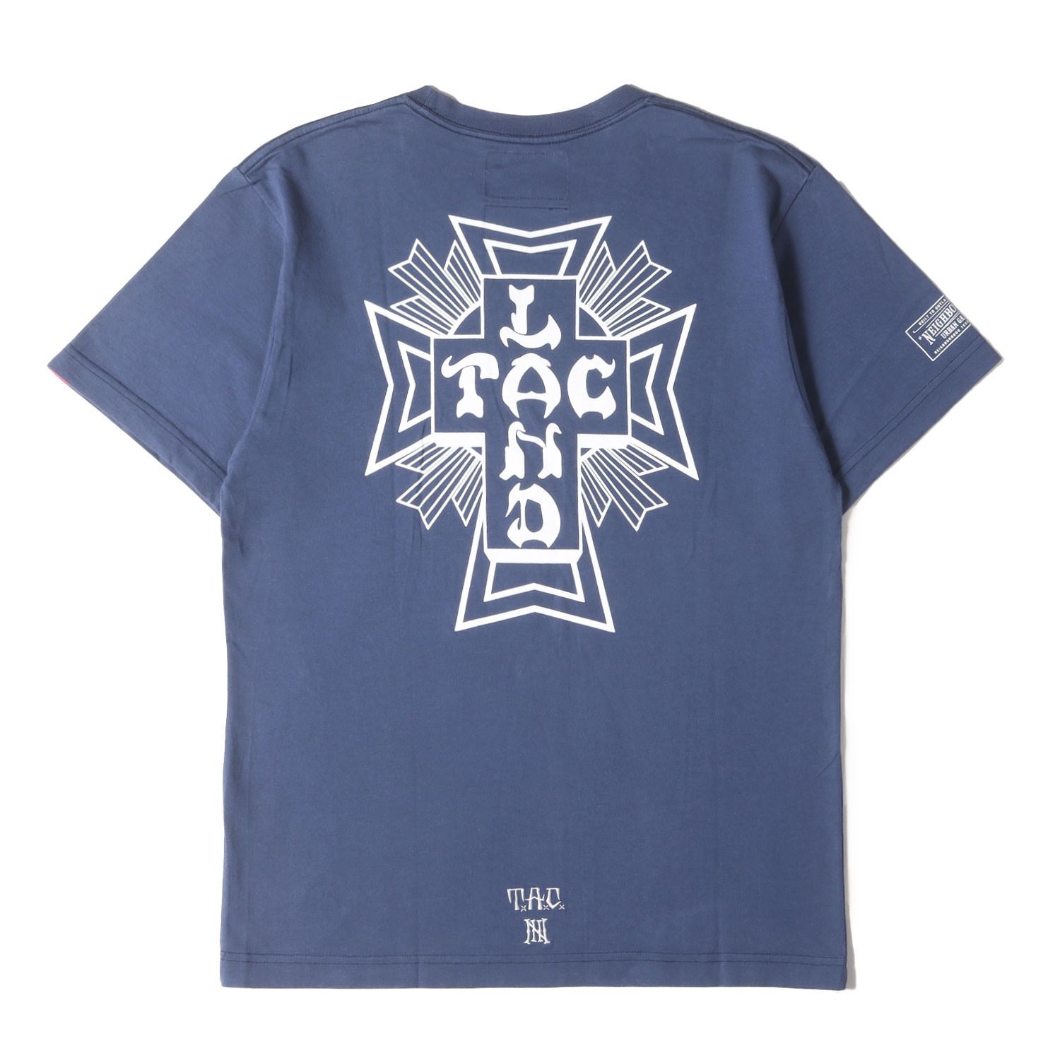 【Neighborhood】ネイビー ピグメントダイ 長袖Tシャツ NEIGHBORHOOD ネイバーフッド 23AW PIGMENT DYED CREWNECK LS
