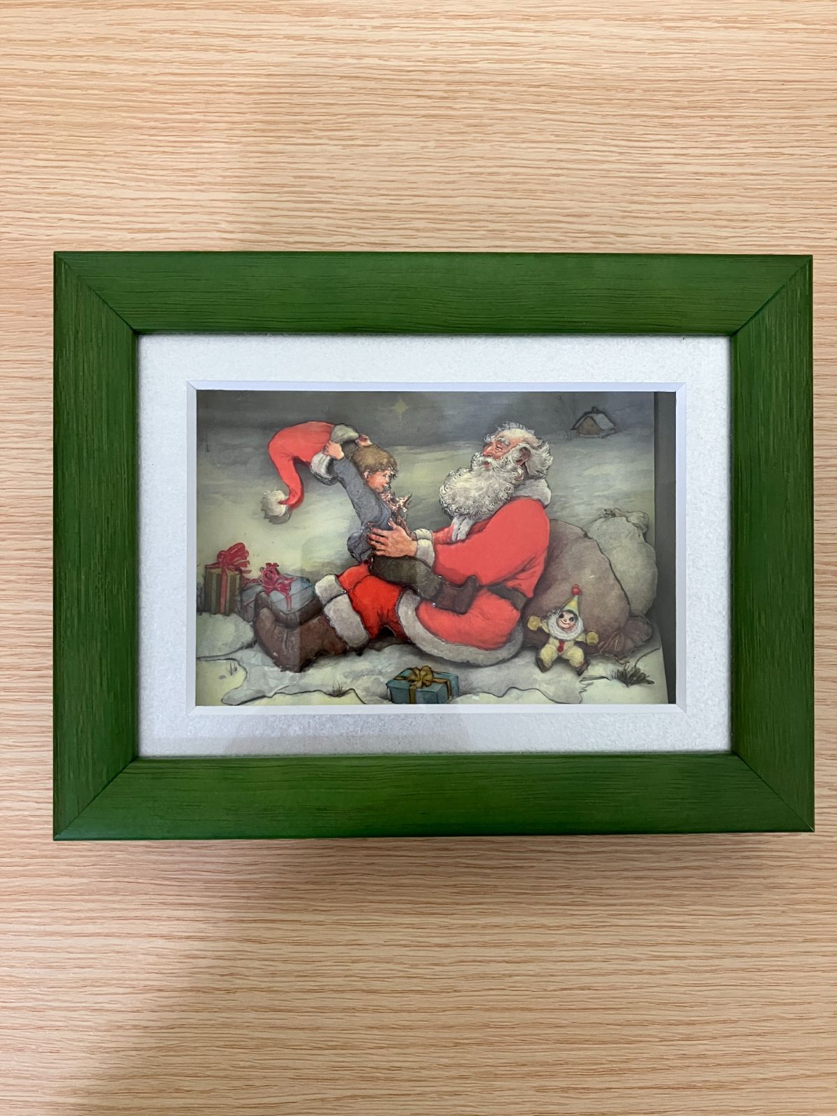 シャドーボックス / サンタクロースモチーフ / クリスマス