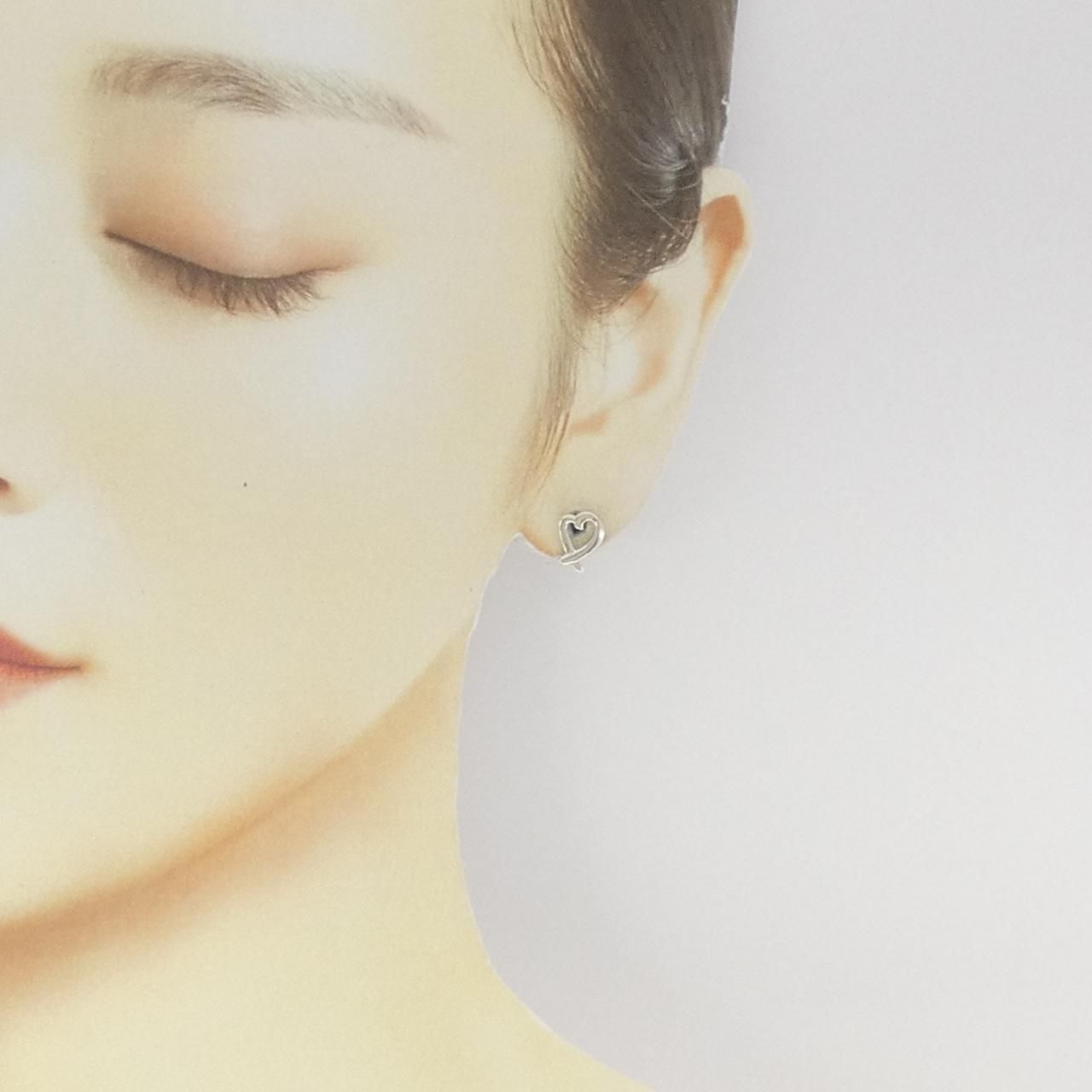 ティファニー ラビングハート k18 750 ピアス ♥ティファニー